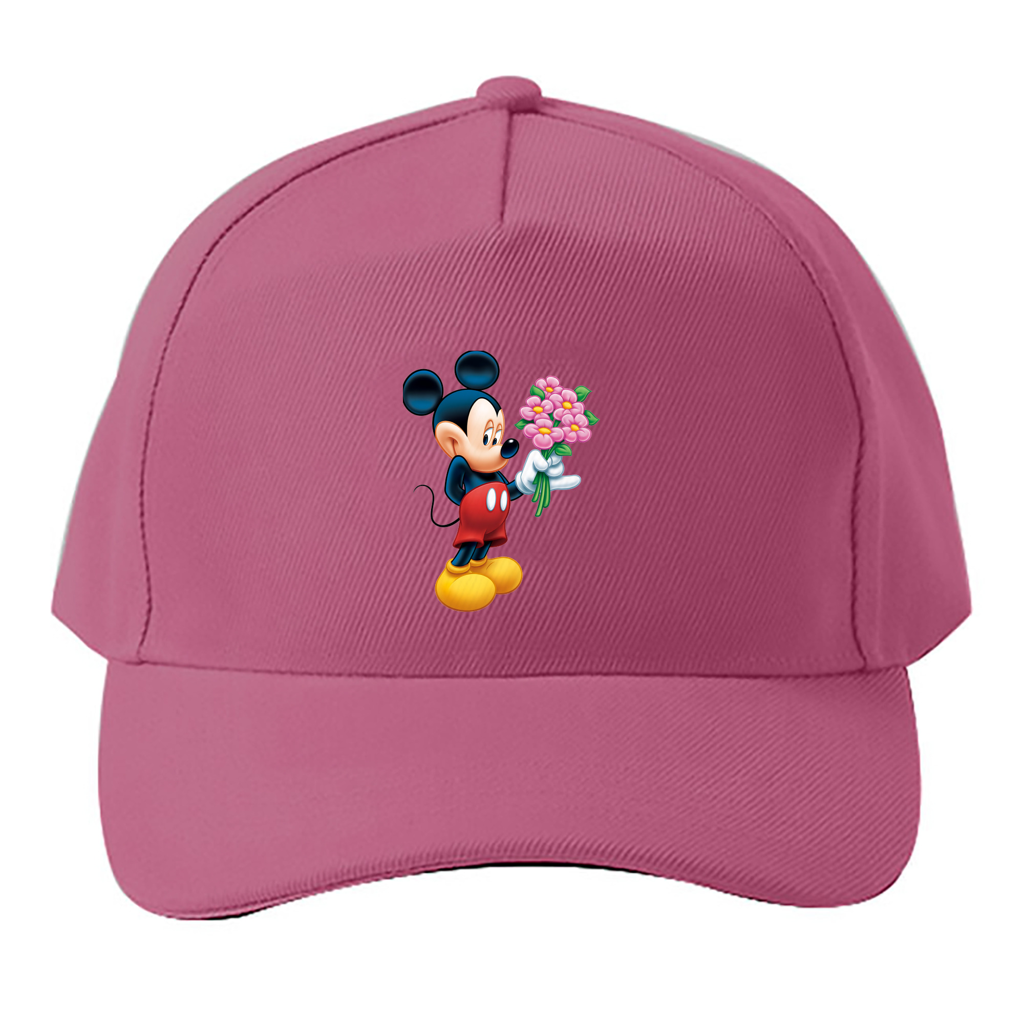（画像用） ミッキーマウス Mickey Mouse ベースボールキャップ 綿100％ 男女兼用 帽子 スポーツ